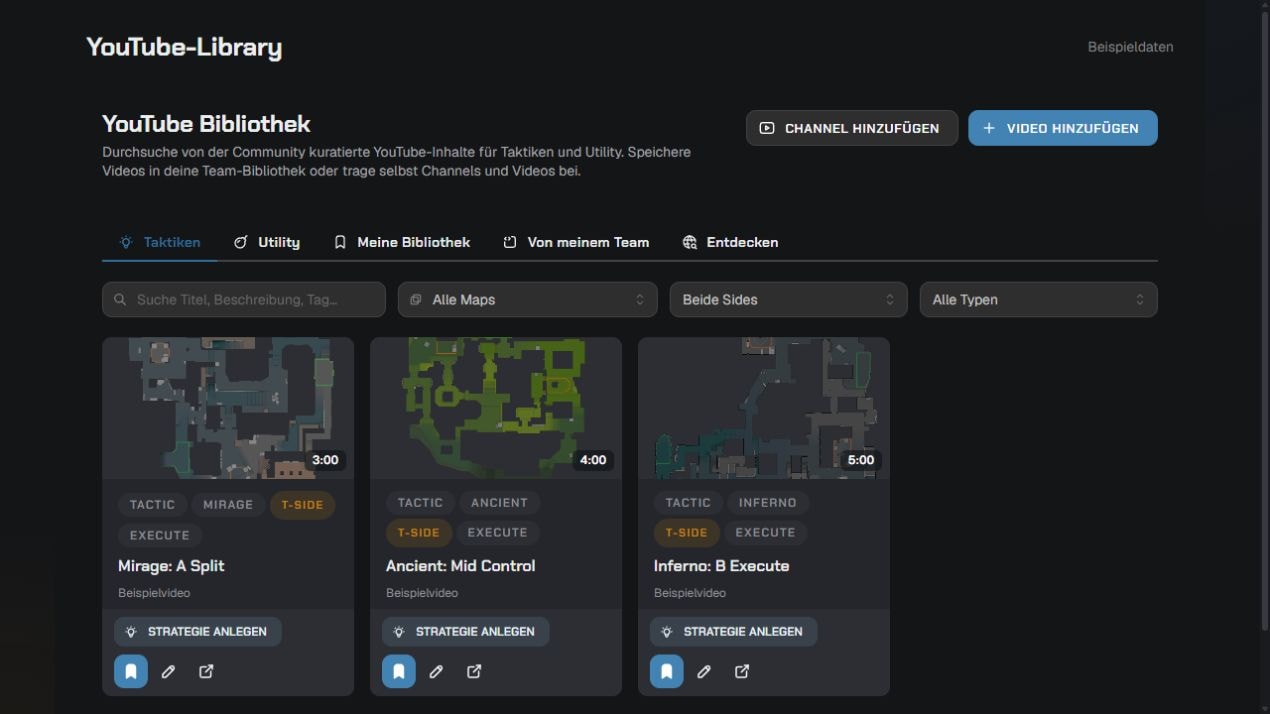 Community-Pool entdecken